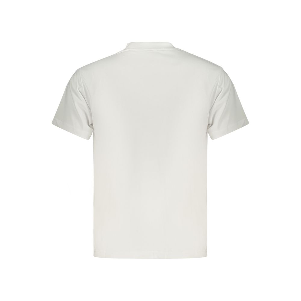 T-Shirt by Vans for men in cotton white & print showcases a chic silhouette, artfully detailed with a chic and for a chic finish.