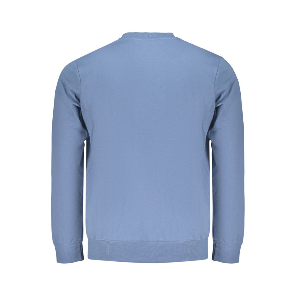 Sweatshirt Hoodie by Norway 1963 for men in cotton polyester blue features a authentic silhouette, showcasing a sophisticated and authentic detail for a refined finish.