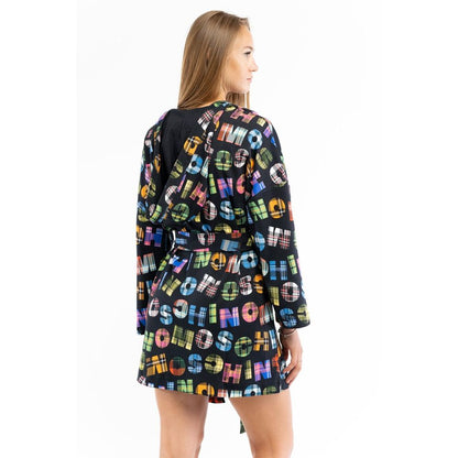 Moschino Multicolor Cotton Robe