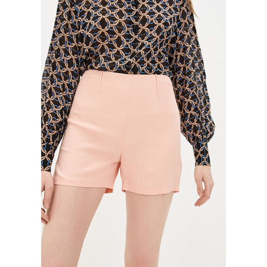 Patrizia Pepe Pink Acetate Shorts