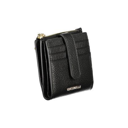 Coccinelle Nero Leather Women Wallet