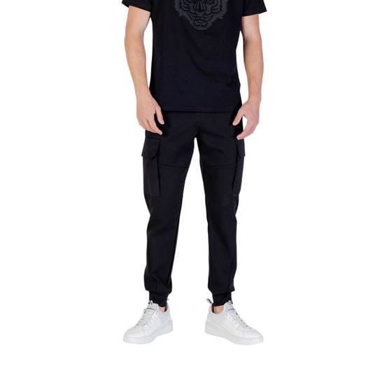 Antony Morato Black Cotton Joggers (Workout Pants)
