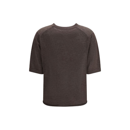 Loulou De Saison Brown Cashmere Top