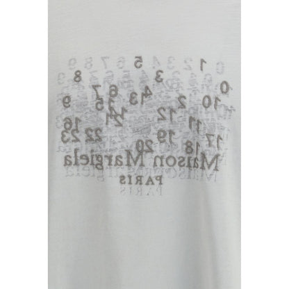 Maison Margiela Gray Cotton T-Shirt