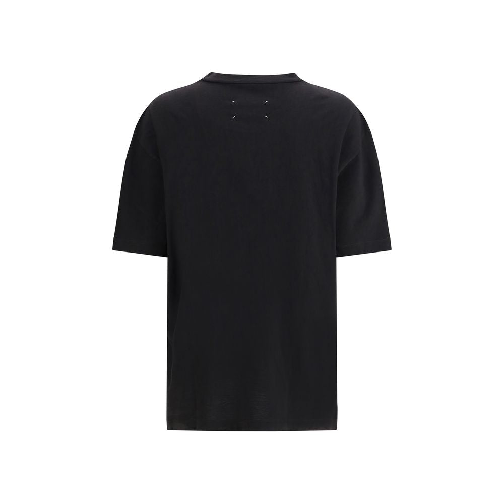Maison Margiela Black Cotton T-Shirt