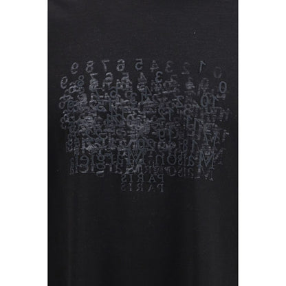 Maison Margiela Black Cotton T-Shirt