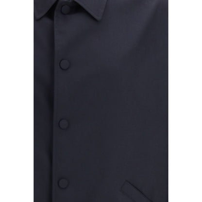 Valstar Blue Fleece Wool Coat