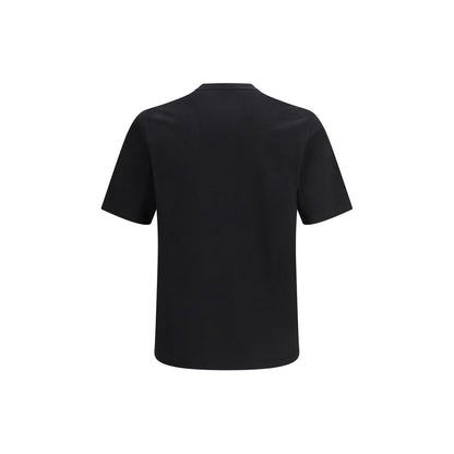 Saint Laurent Black Cotton T-Shirt