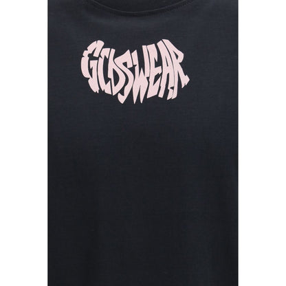 GCDS Gray Cotton T-Shirt