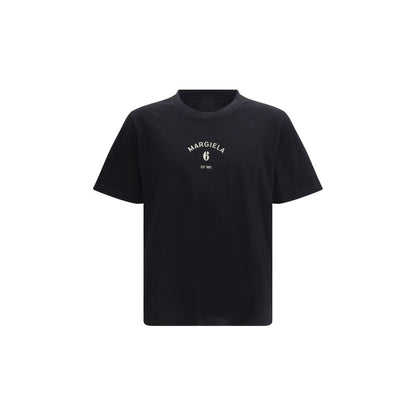 MM6 Black Cotton T-Shirt