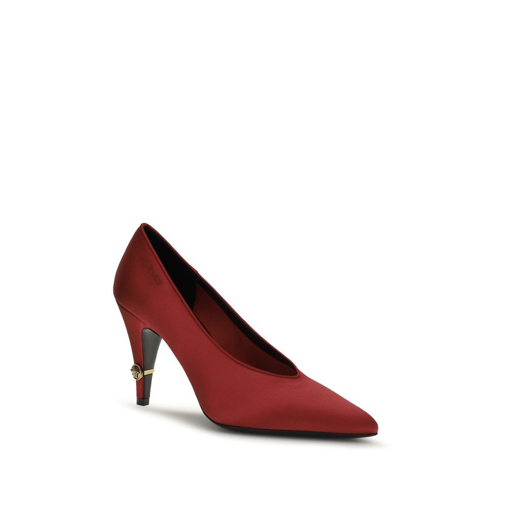 Versace Multicolor Viscose Pumps