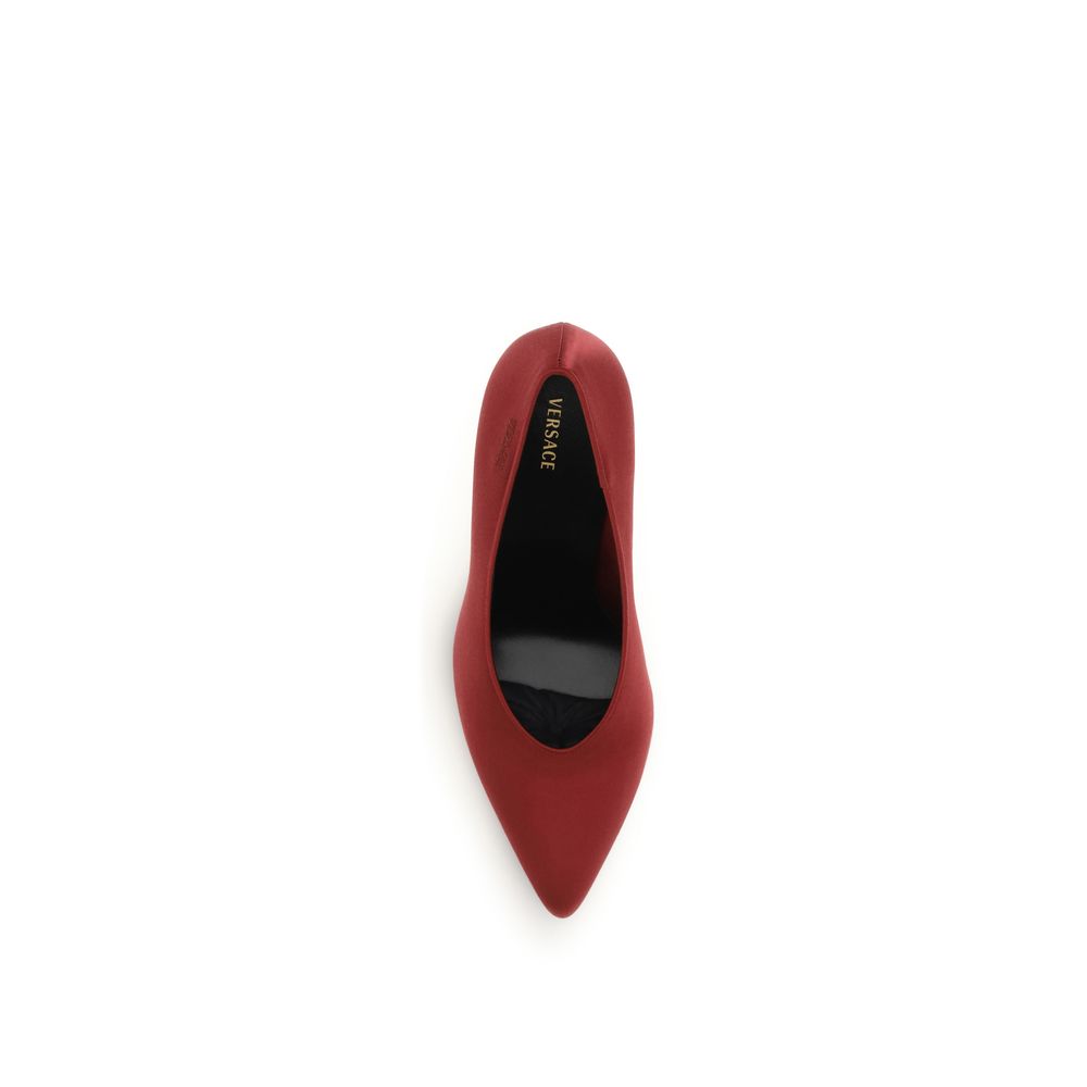 Versace Multicolor Viscose Pumps