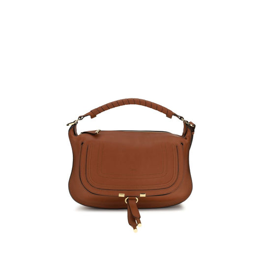 Small Shoulder Flap Bag by Chloé for women in bos taurus calf leather brown features a effortless sophistication silhouette, secured by a flap & zipper with ample external-pockets and versatile shoulder-strap & adjustable-strap for a effortless sophistication finish.
