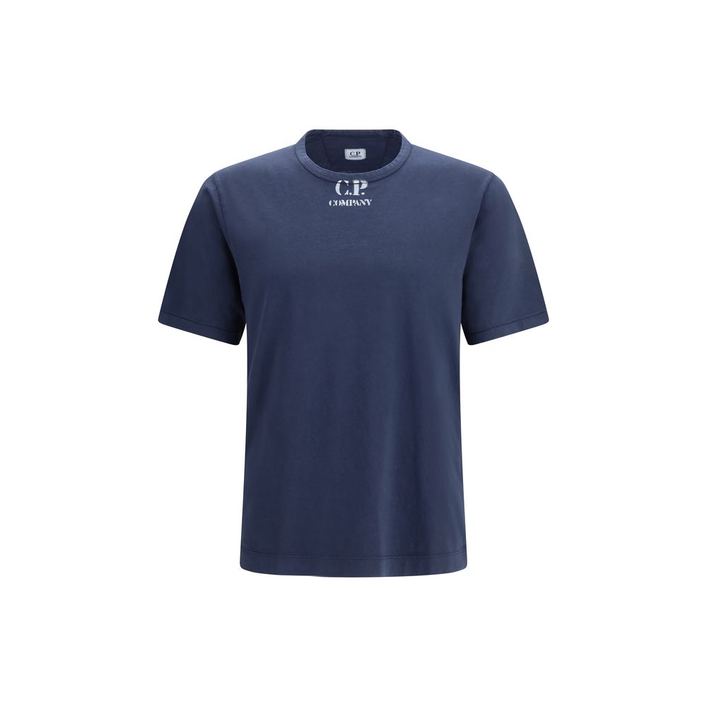 C.P. Company Blue Cotton T-Shirt