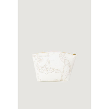 Alviero Martini Prima Classe White Polyester Clutch Bag