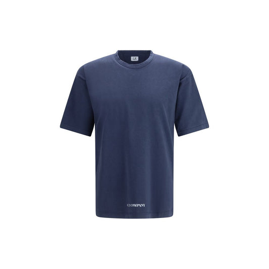 C.P. Company Blue Cotton T-Shirt