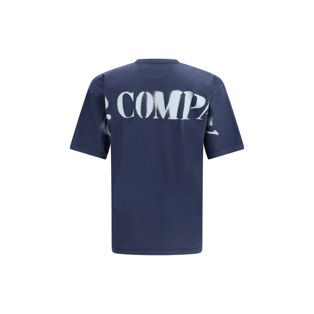 C.P. Company Blue Cotton T-Shirt