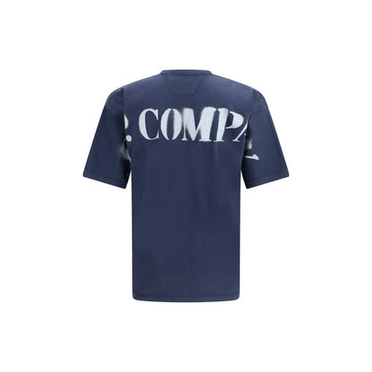 C.P. Company Blue Cotton T-Shirt