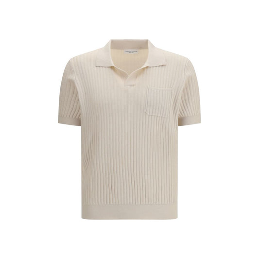 Roberto Collina Beige Cotton Polo Shirt