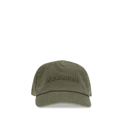 Max Mara Bicolor Cotton Cap (Baseball Hat)