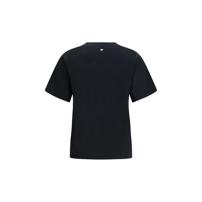 Max Mara Black Cotton T-Shirt