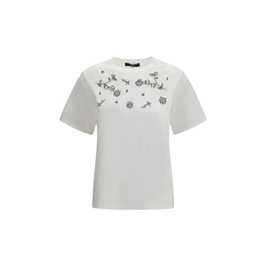 Max Mara White Cotton T-Shirt