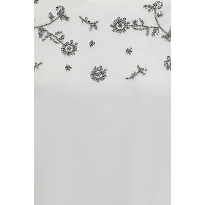 Max Mara White Cotton T-Shirt