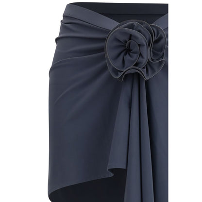 Magda Butrym Gray Polyamide Cover-Ups