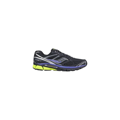 Sneakers by Saucony for men in polyethylene polurethane & mesh black features an sumptuous silhouette, showcasing the premium Men's Athletic Polyethylene Polurethane & Mesh Sneakers in a sumptuous athletic style that offers a sumptuous finish for refined style.