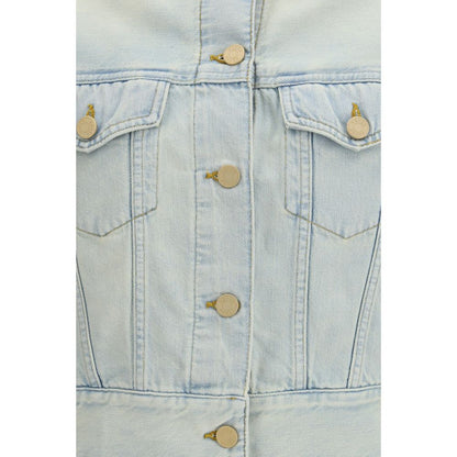 Jacob Cohen Blue Cotton Denim Jacket