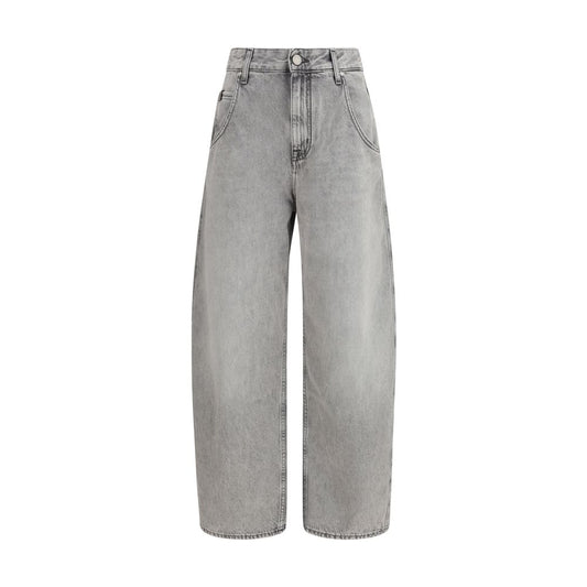 Jacob Cohen Gray Cotton Relaxed Fit Jeans