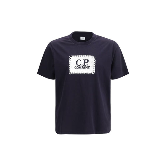 C.P. Company Blue Cotton T-Shirt