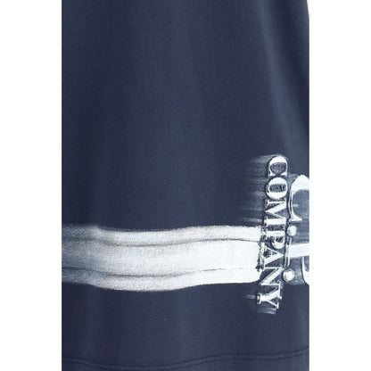 C.P. Company Blue Cotton T-Shirt