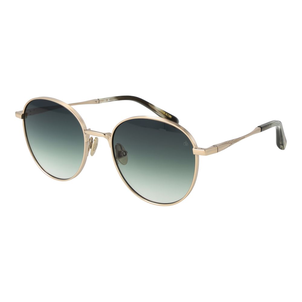 Sunglasses by Scotch & Soda for women in and gold presents a sumptuous silhouette, featuring gold coloured frame and full-rim panto frame design with gradient category-3-dark-tint lens for a sumptuous look.