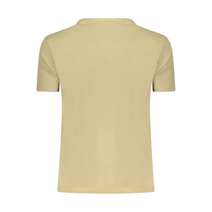 Desigual Beige Cotton Women T-Shirt