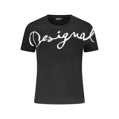 Desigual Black Cotton Women's T-Shirt