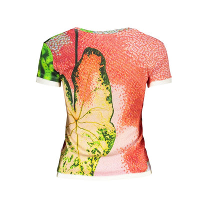 Desigual Rosso Cotton Women T-Shirt