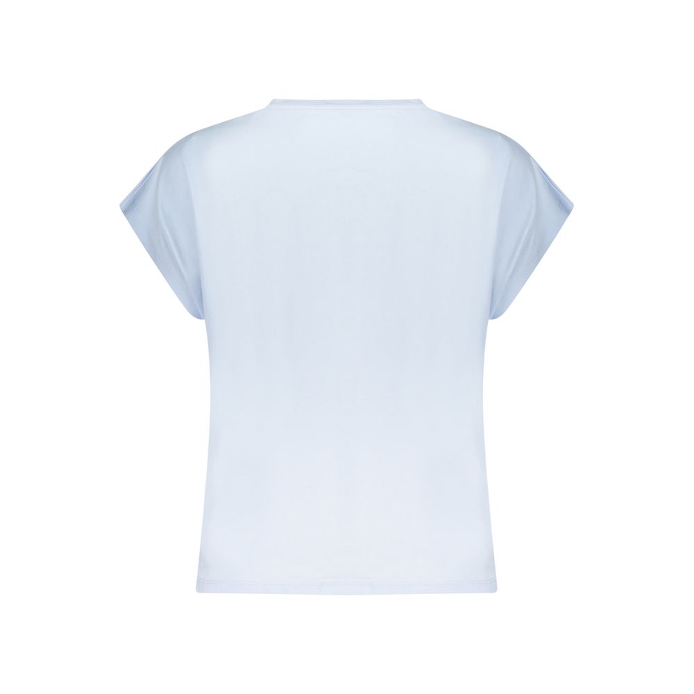 Pepe Jeans Azzurro Cotton Women T-Shirt