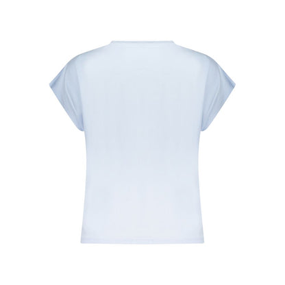 Pepe Jeans Azzurro Cotton Women T-Shirt