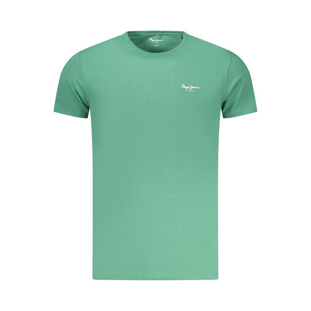 Pepe Jeans Green Cotton T-Shirt