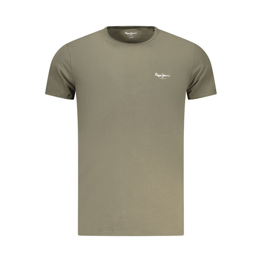 Pepe Jeans Green Cotton T-Shirt
