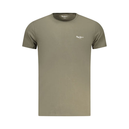 Pepe Jeans Green Cotton T-Shirt