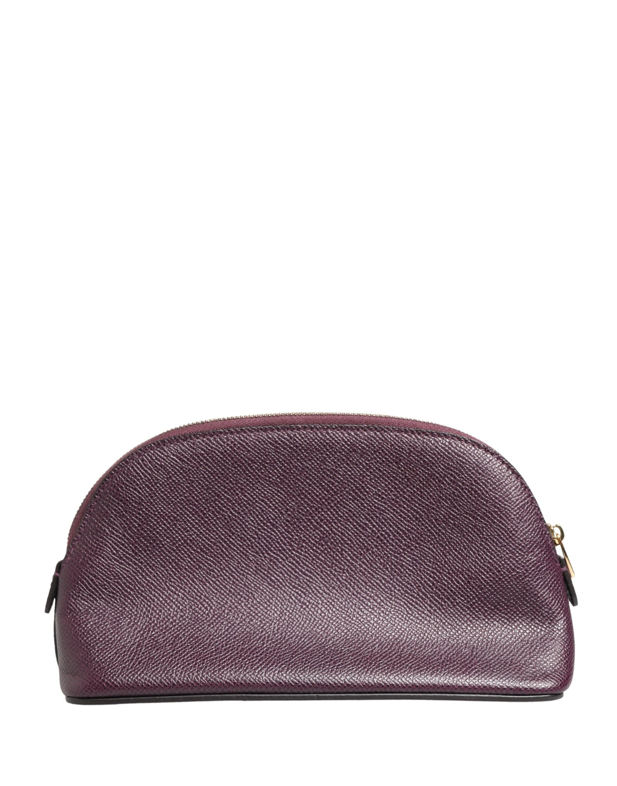 Dolce & Gabbana Calfskin Leather Card Case - Purple
