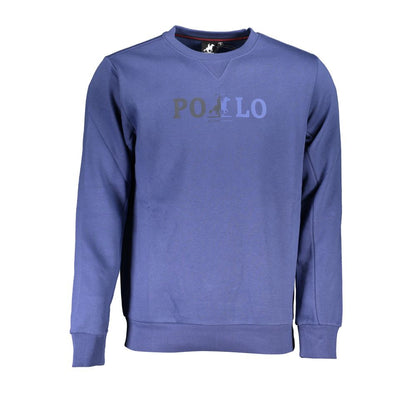 U.S. Grand Blue Cotton Men's Sweatshirt