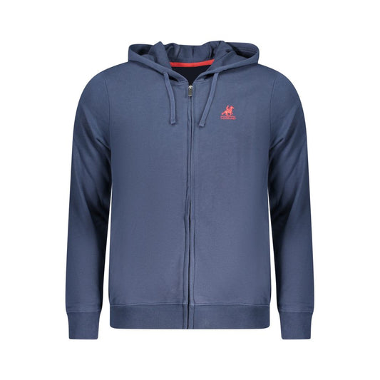 U.S. Grand Polo Blue Cotton Men Sweatshirt
