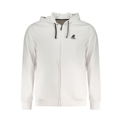 U.S. Grand White Cotton Men's Hoodie