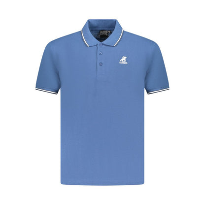 U.S. Grand Polo Blue Cotton Men's Polo Shirt