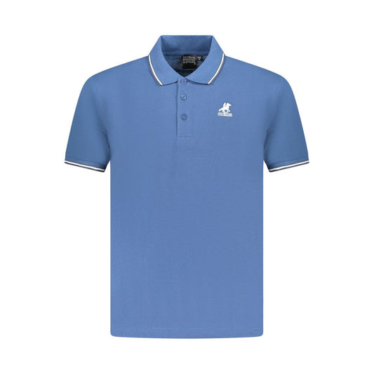 U.S. Grand Polo Blue Cotton Men's Polo Shirt