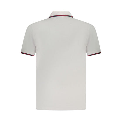 U.S. Grand Polo White Cotton Men Polo Shirt