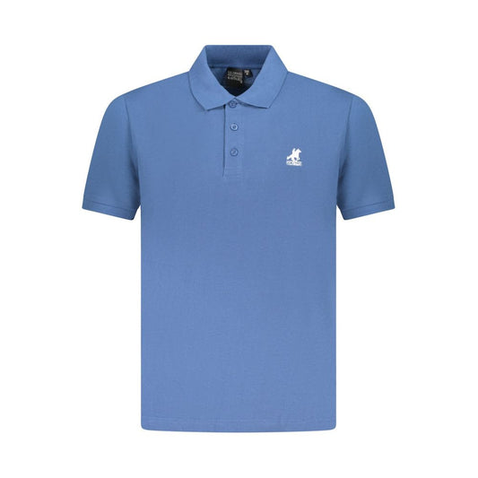 U.S. Grand Polo Blue Cotton Men Polo Shirt